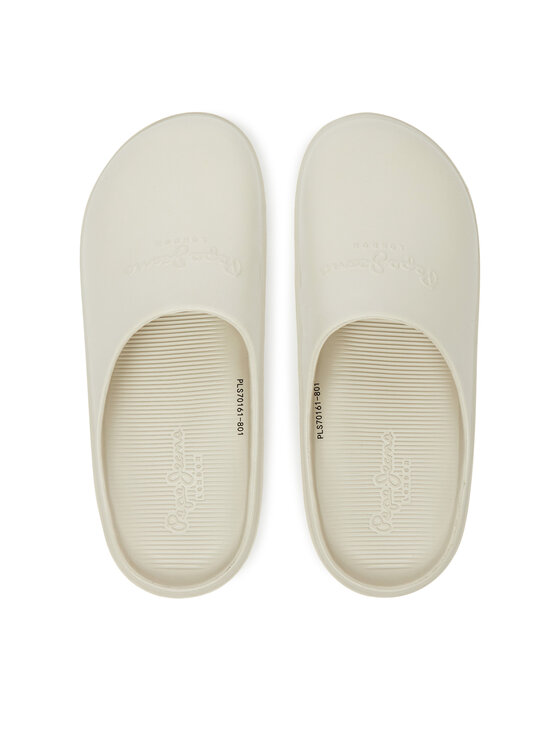 Pepe Jeans Nazouváky Pepe Jeans Sun Beach PLS70161 Bílá