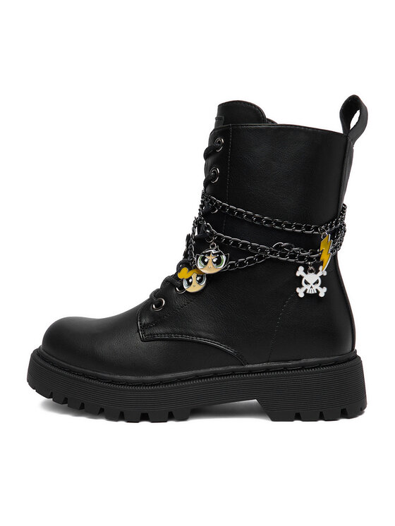 Powerpuff Girls Kotníková obuv Powerpuff Girls AW23-127WBPPG Černá