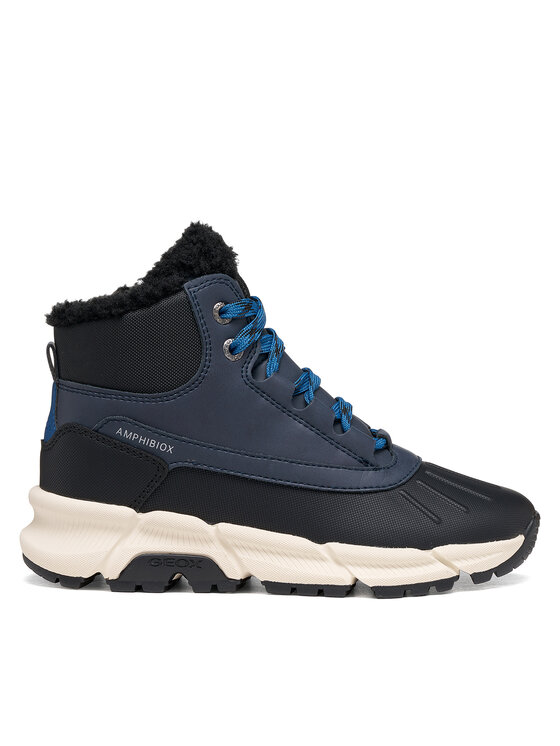 Geox Ghete Geox J Flexyper Plus Boy B Abx J56LCB 0MECE C4002 S Bleumarin