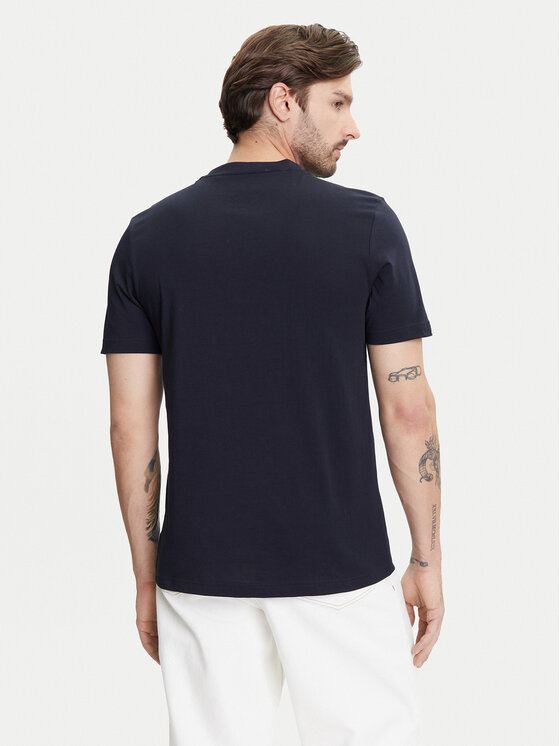 Tommy Hilfiger Tommy Hilfiger Camiseta Fathers Day MW0MW39356 Azul marino Regular Fit