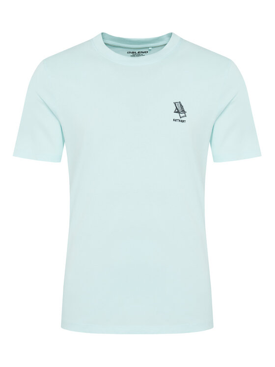 Blend Blend T-shirt 20718848 Turchese Regular Fit