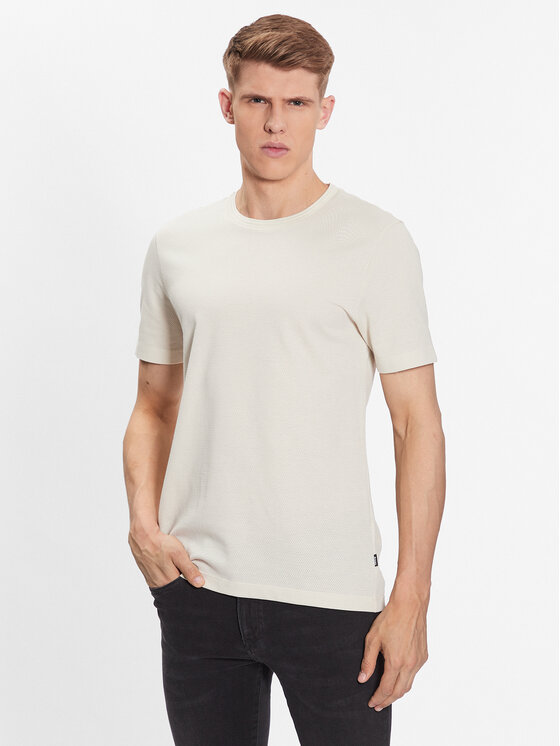 BOSS Boss Футболка Tiburt 240 50452680 Білий Regular Fit