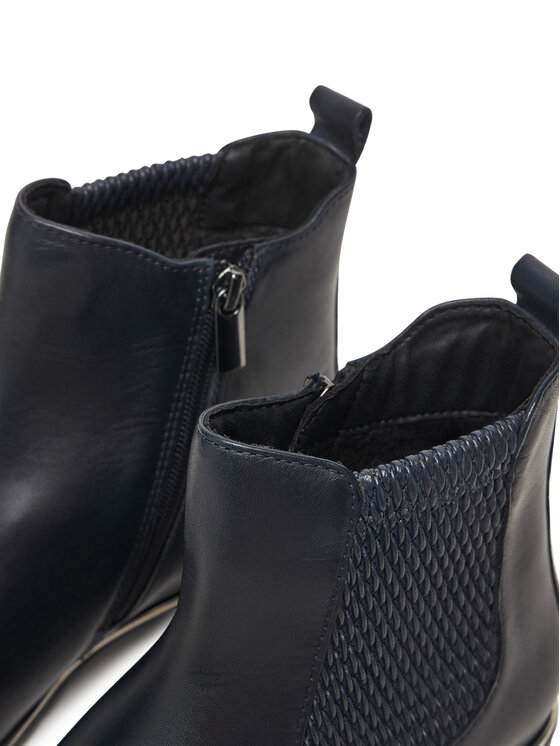 Josef Seibel Kotníková obuv s elastickým prvkem Josef Seibel Chiara 02 VL604 Černá