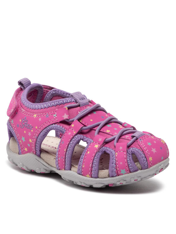Sandały Geox J S.Roxanne A J25D9A 01550 C8257 M Różowy | Eobuwie.com.pl