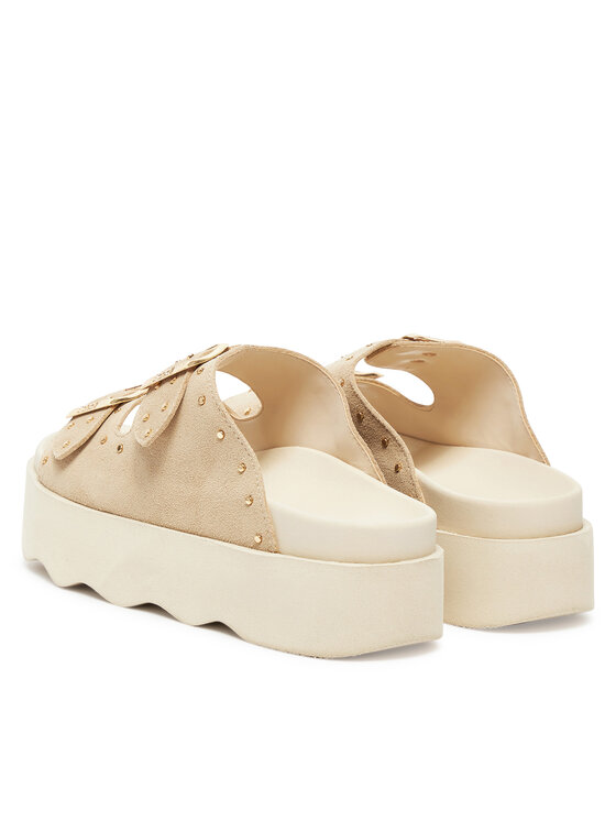 Scholl Šľapky Scholl F32307 Béžová