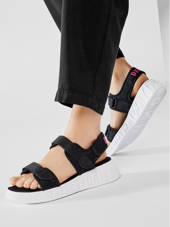 DKNY Босоніжки DKNY Mavis K1147332 Чорний