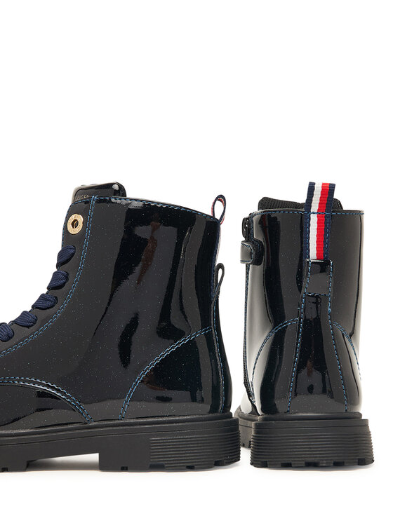 Tommy Hilfiger Ghete Tommy Hilfiger T1A5-35153-1237 S Bleumarin