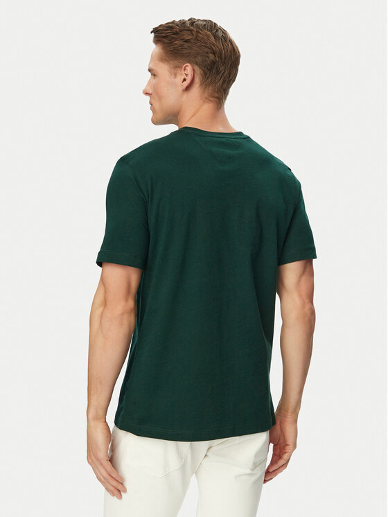 Tommy Hilfiger Tommy Hilfiger Camiseta Ess Seasonal MW0MW39995 Verde Regular Fit