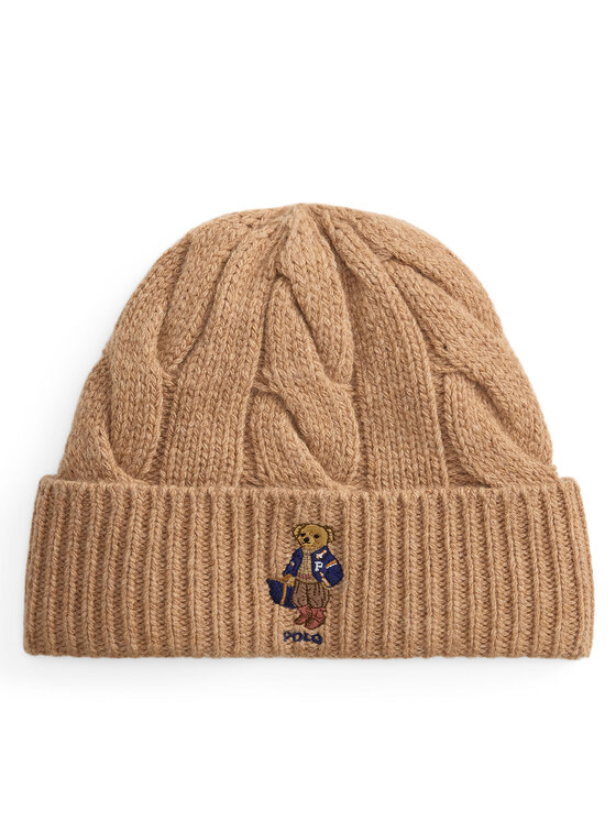 Polo Ralph Lauren Czapka Polo Ralph Lauren 455P18118002 Brązowy