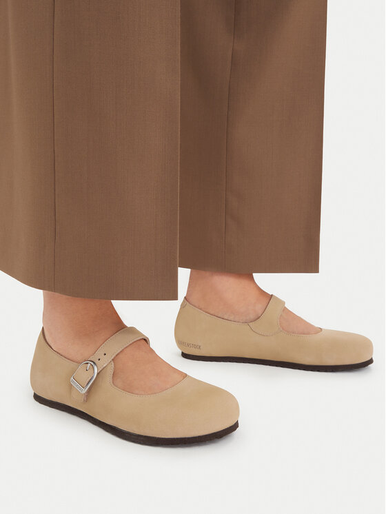 Birkenstock Balerīnas Birkenstock Santa Clarita 1031613 Bēšs