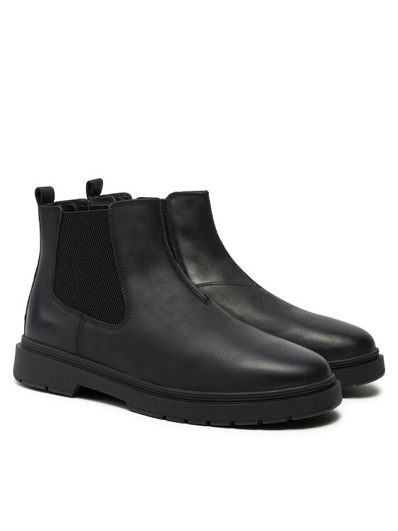 Geox Ghete Jodhpur Geox Calaita A U46HBA 00045 C9999 Negru
