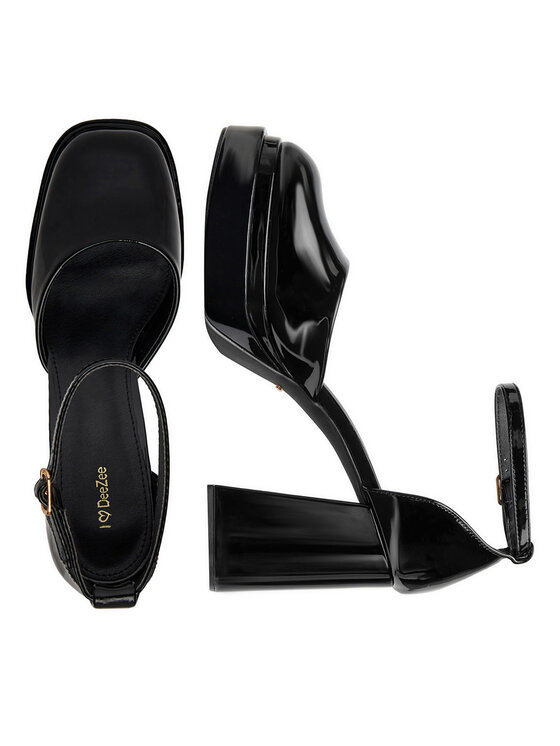 DeeZee Туфлі DeeZee LW85478-6 Чорний