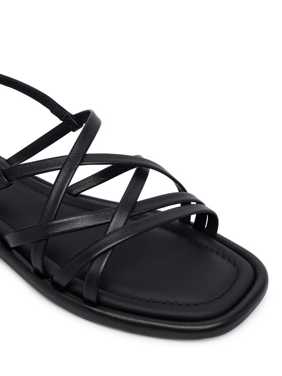 Tommy Hilfiger Sandalias Tommy Hilfiger Flat Strappy FW0FW09220 Negro