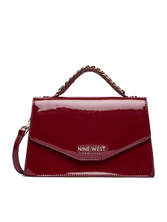 Nine West Handtasche Nine West CEO-LUSTED ROAD-LH22260 Dunkelrot