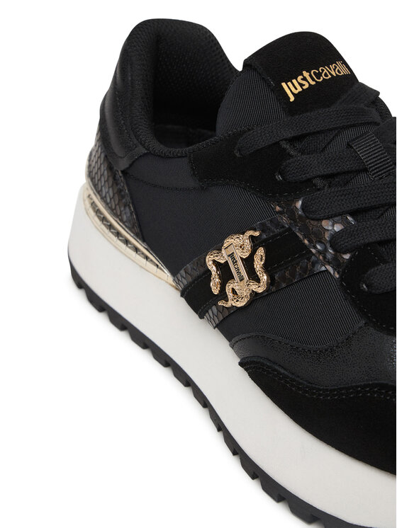 Just Cavalli Снікерcи Just Cavalli 80RA3SJ2 ZSE68 Чорний
