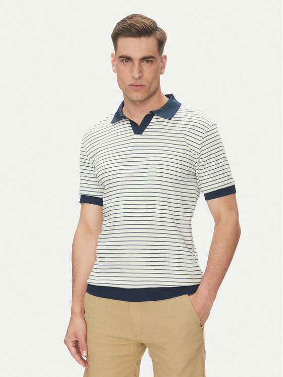 INDICODE INDICODE Polo Toxi 41-130 Beige Regular Fit