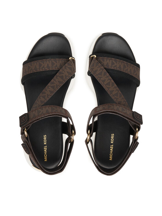 MICHAEL Michael Kors Босоніжки MICHAEL Michael Kors Bowie Sandal 43S6BWFA1B Коричневий
