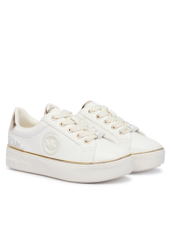 MICHAEL Michael Kors Снікерcи MICHAEL Michael Kors Jordana Finn MK03912101 Білий