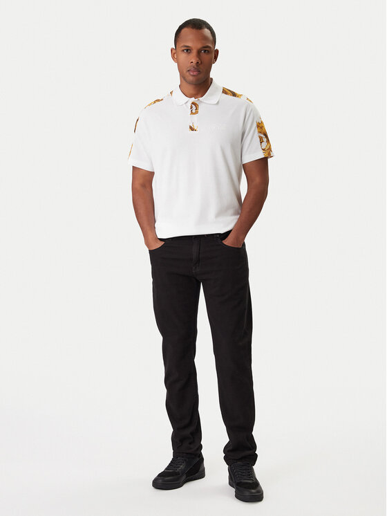 Versace Jeans Couture Versace Jeans Couture Polo 80GAG6R1 JS549 Blanco Regular Fit