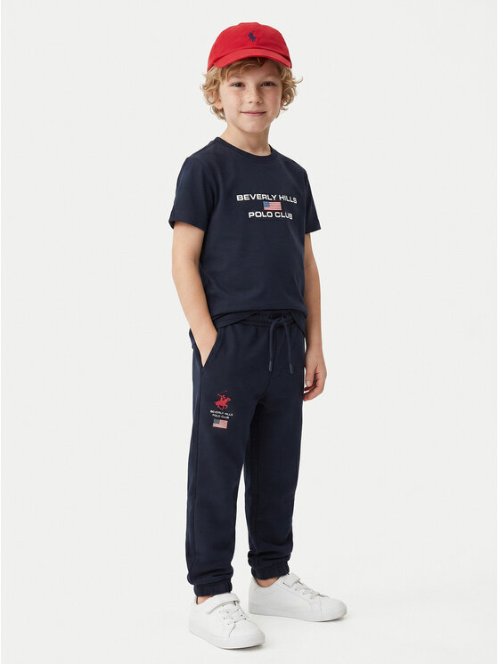 Beverly Hills Polo Club Beverly Hills Polo Club Футболка P-SS26B-TS0132 Cиній Regular Fit