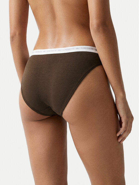 Lacoste Lacoste Conjunto de bragas 8F1338 Beige claro