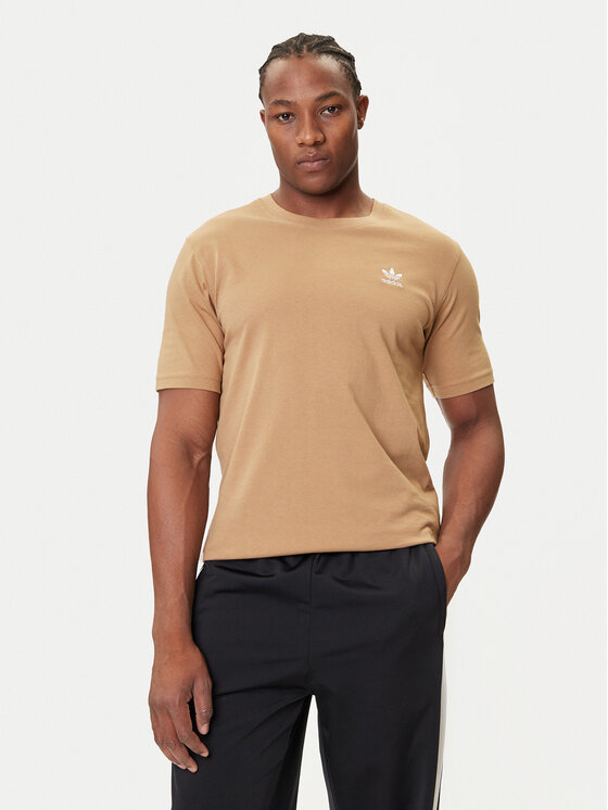 adidas adidas Póló Trefoil Essentials JX2824 Bézs Regular Fit