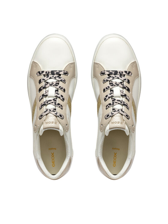 Geox Sneakersy Geox D Blomiee D456HC 05422 C1R5A Bílá