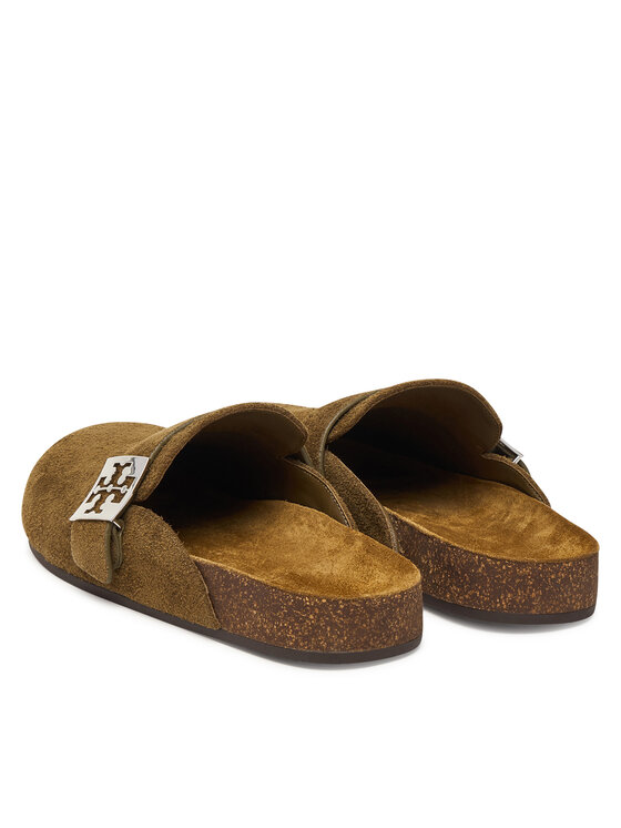 Tory Burch Шльопанці Tory Burch Mellow Mule 175424 Зелений