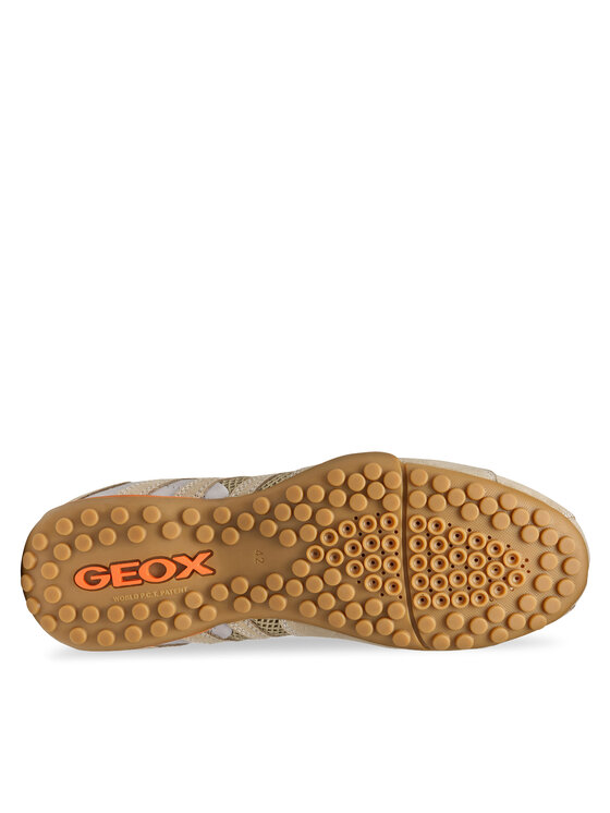 Geox Sneakersy Geox U Snake Original U55MNA 02214 C5004 Béžová