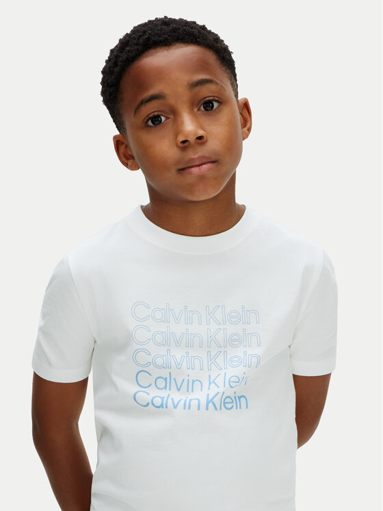 Calvin Klein Jeans Calvin Klein Jeans Camiseta LVCKSJA10B Blanco Regular Fit