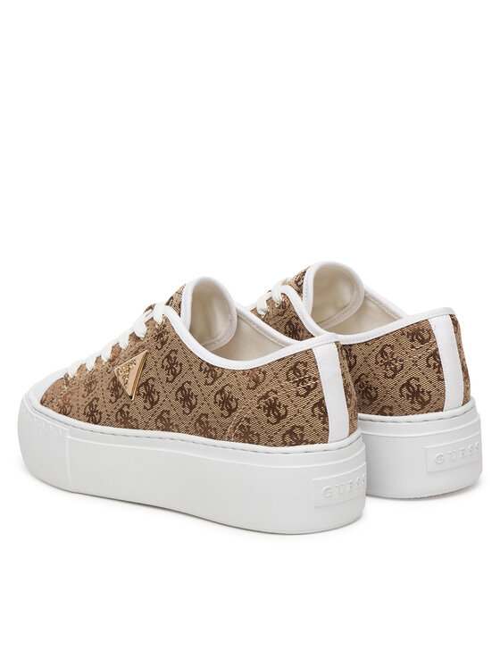 Guess Кеди Guess FLJJZ4 FAL12 Бежевий