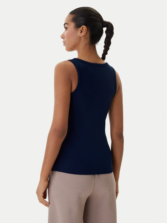 Guess Guess Top V4YP06 K8RT2 Azul marino Regular Fit