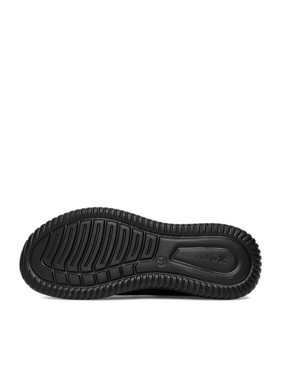 Rieker Sneakersy Rieker B9655-00 Czarny