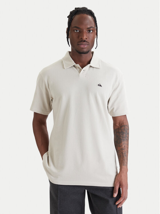Quiksilver Quiksilver Polo Mw Pique Polo EQYKT04392 Beis Regular Fit