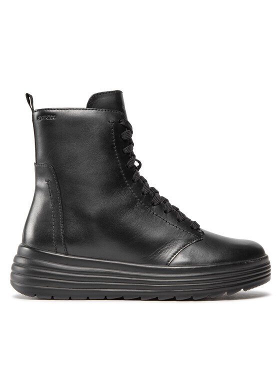 Geox Botines planos Geox D Phaolae A D16FDA 00043 C9999 Negro