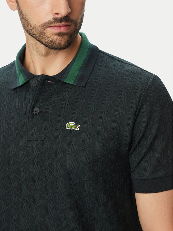 Lacoste Lacoste Polo DH1417 Verde oscuro Classic Fit