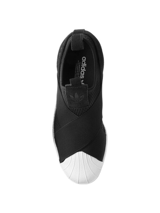 adidas Sneakersy adidas Superstar Slip On W B37193 Černá