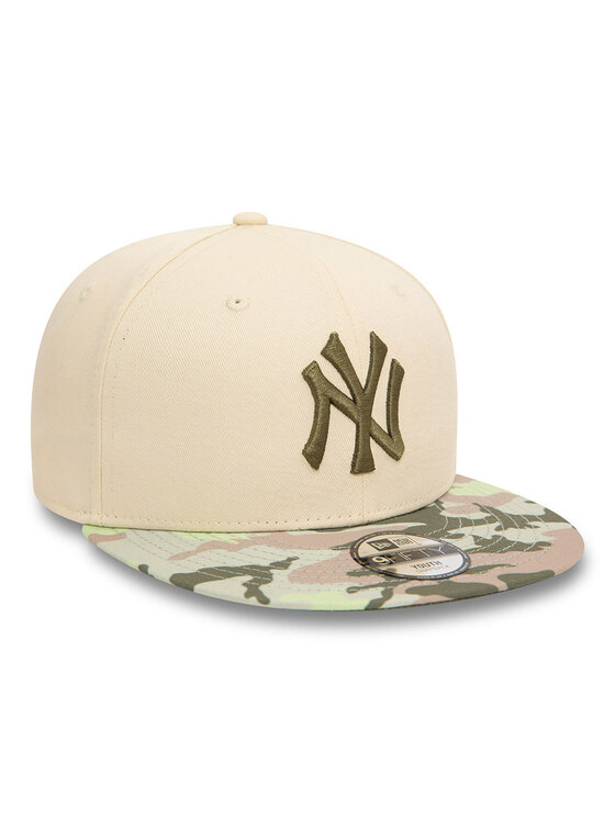 New Era Kepurė su snapeliu New Era Youth Contrast 9Fif 60565304 Smėlio