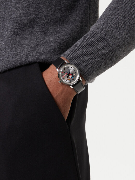 Timex Pulkstenis Timex Lab Collab Automatic TW2Y46900 Melns