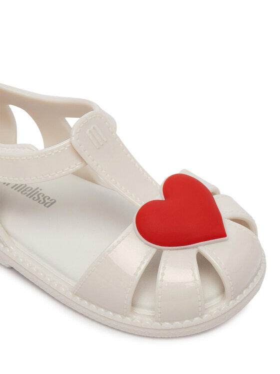 Melissa Босоніжки Melissa Mini Melissa Hip Heart Ballerina Bb 37783 Білий