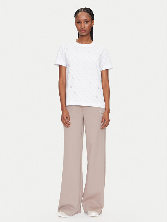 Guess Guess Футболка V5GI16 I3Z14 Білий Regular Fit