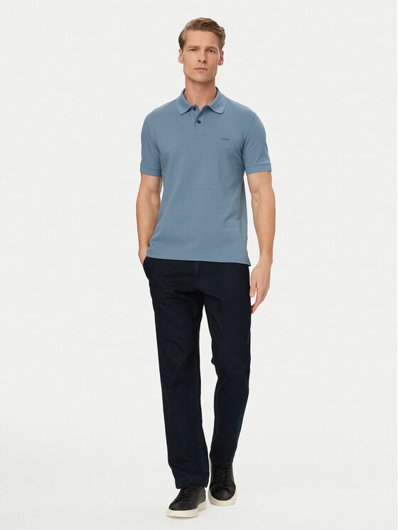 BOSS BOSS Polo Pallas 50553564 Azul Regular Fit