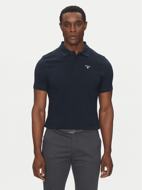 Barbour Barbour Polo marškinėliai Original Sports MML0358NY31 Tamsiai mėlyna Tailored Fit