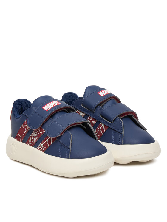 adidas Снікерcи adidas Marvel Spider-Man Grand Court JS2342 Cиній