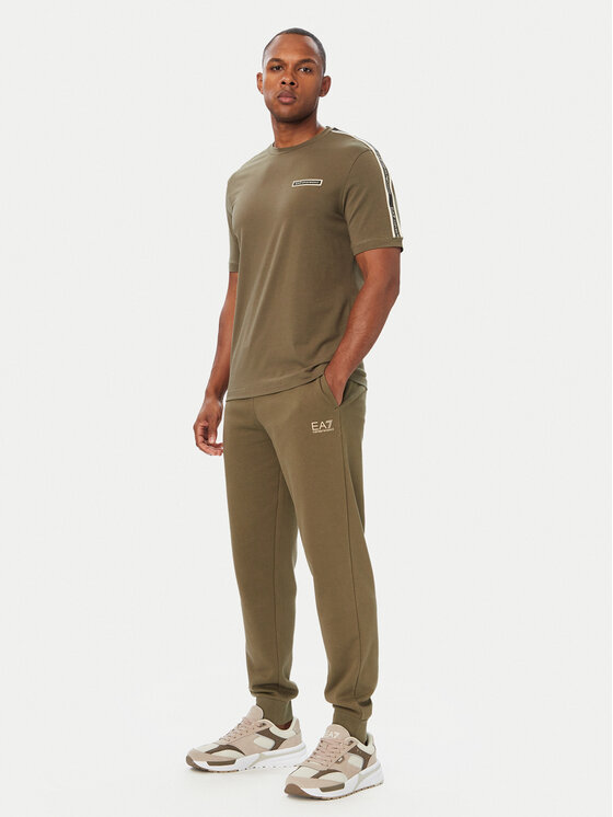 EA7 Emporio Armani EA7 Emporio Armani Camiseta 7M002189 AF10373 U7014 Caqui Regular Fit
