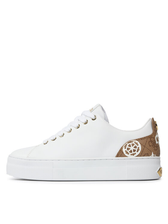 Guess Snīkeri Guess Gianele4 FLPGN4 ELE12 Balts