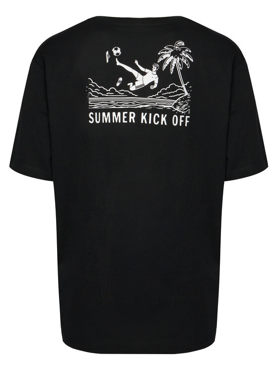 adidas adidas Camiseta Summer Slides Sport Graphic JZ4998 Negro Regular Fit