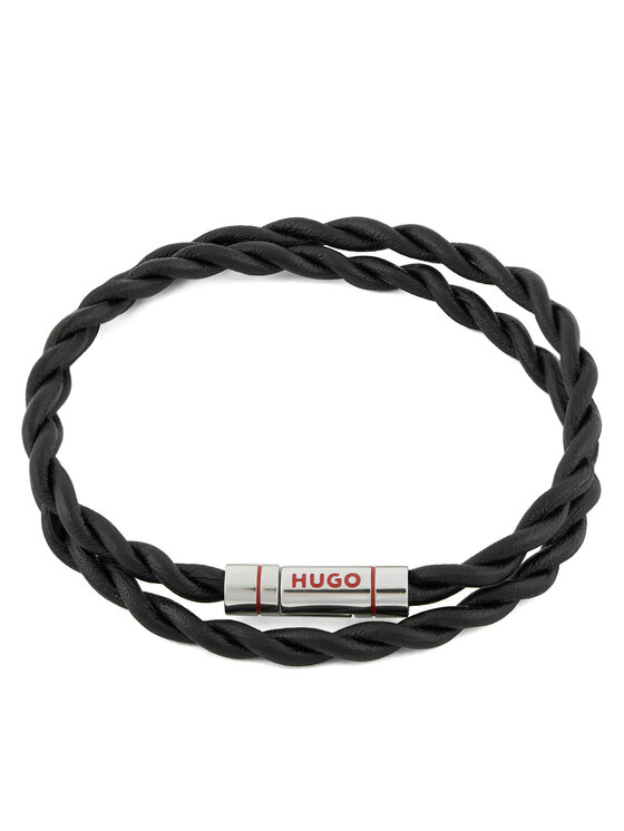HUGO Brățară HUGO 50552596 Negru