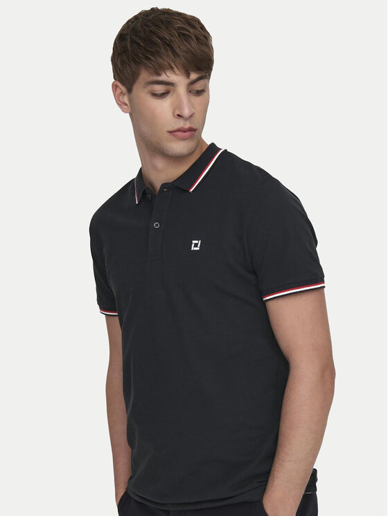 Only & Sons Only & Sons Поло Fletcher 22024827 Cиній Regular Fit