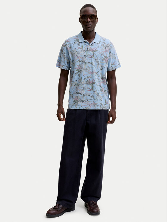 Jack & Jones Jack & Jones Polo Blu Hawaii 12295860 Azul claro Relaxed Fit